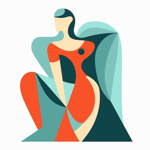 ilustración de una mujer