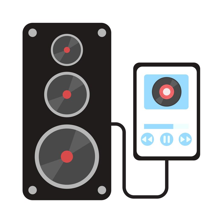 Vector ilustración de la música