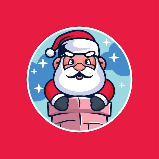 Vector ilustración de navidad feliz de sinterklas con vector