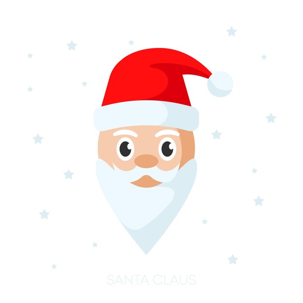 Ilustración de navidad de santa claus