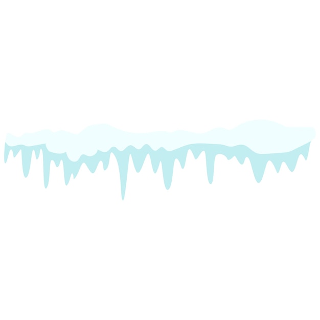 Ilustración de la nieve de Navidad