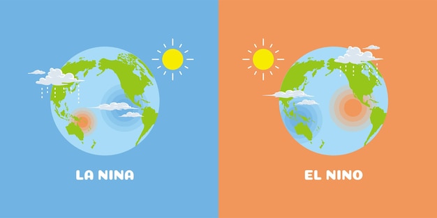 ilustración de la niña y el niño