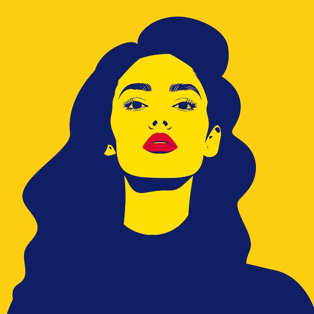 Ilustración de una niña