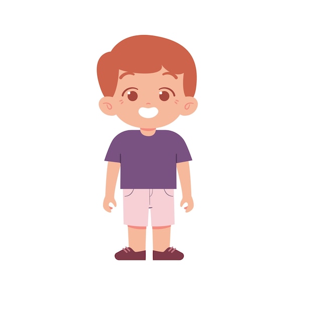 Ilustración de niños de niño pequeño