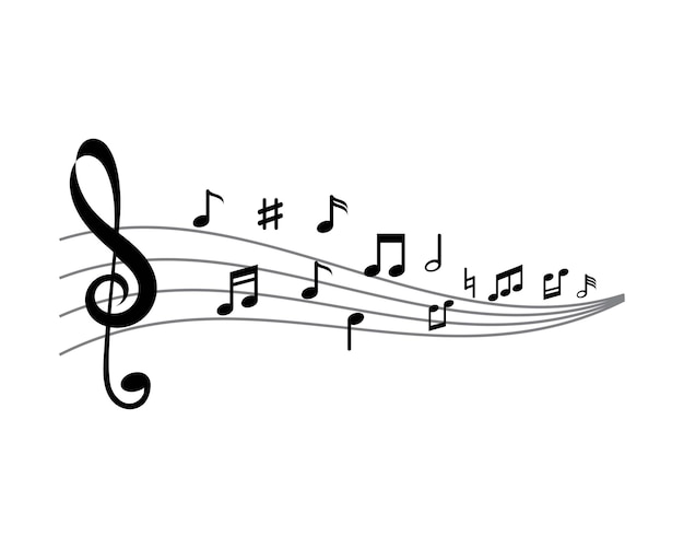 Ilustración de nota musical