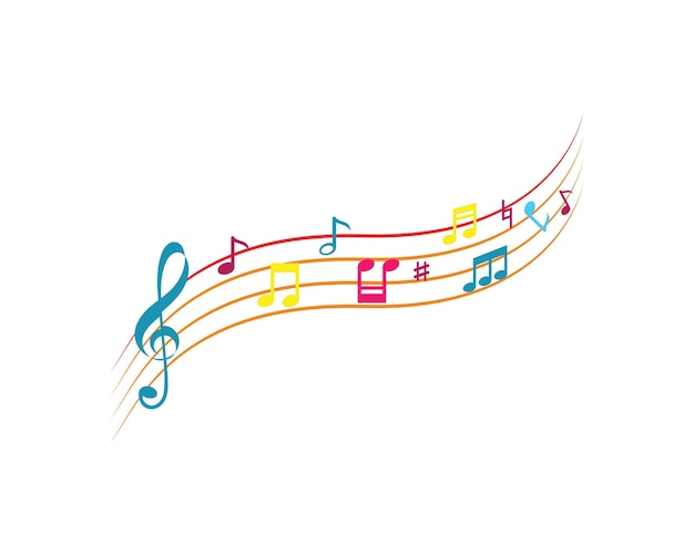 Ilustración de nota musical