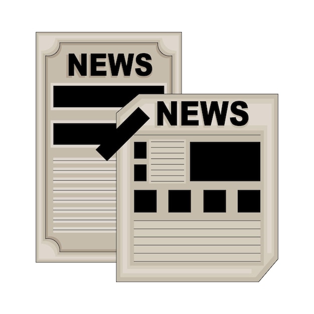 Ilustración de las noticias