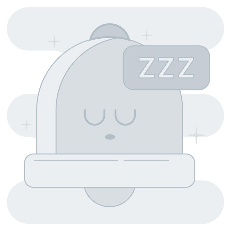 Vector ilustración de notificación vacía perfecta para proyectos de interfaz de usuario uiux