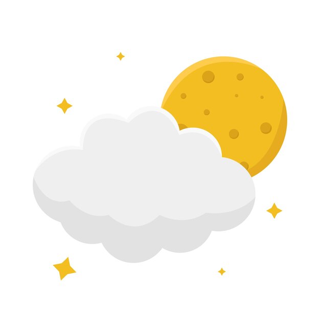 Ilustración de una nube