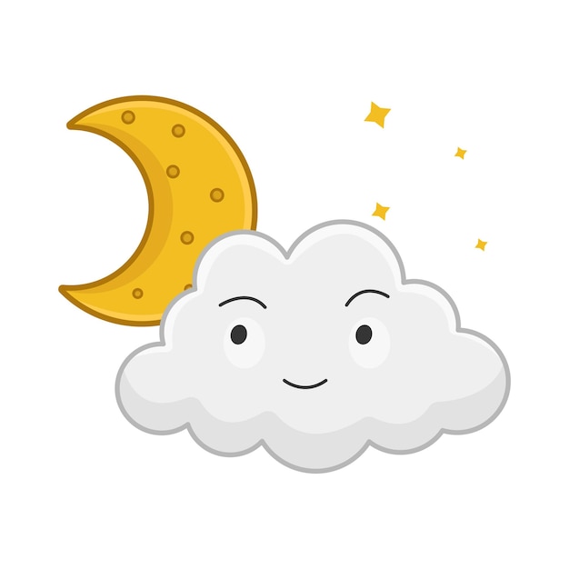 Ilustración de una nube