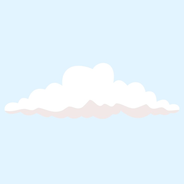 Ilustración de nubes