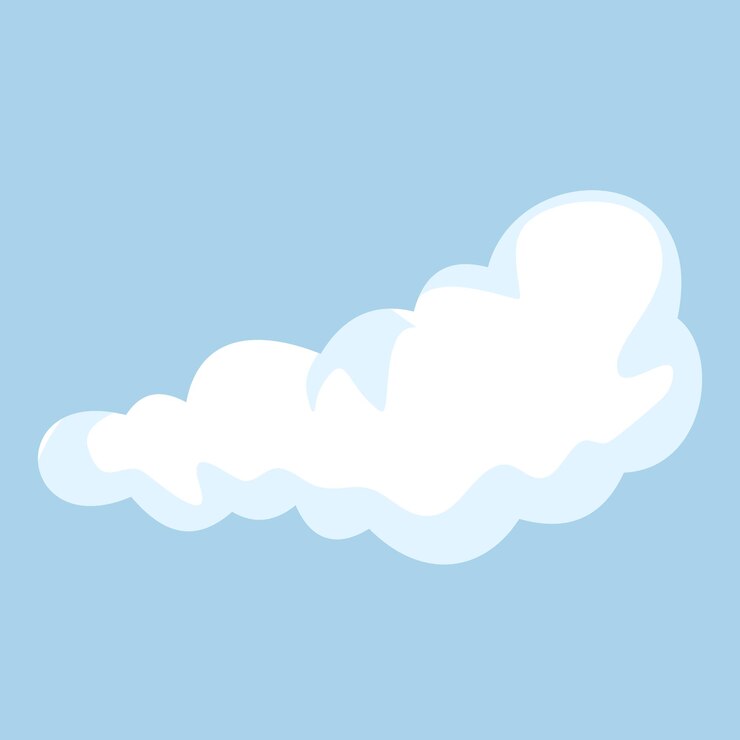Ilustración de nubes