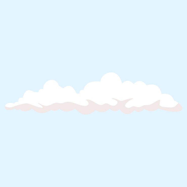 Ilustración de nubes