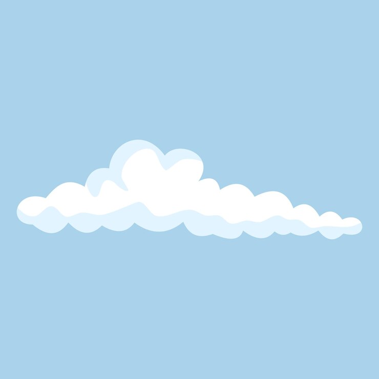 Ilustración de nubes