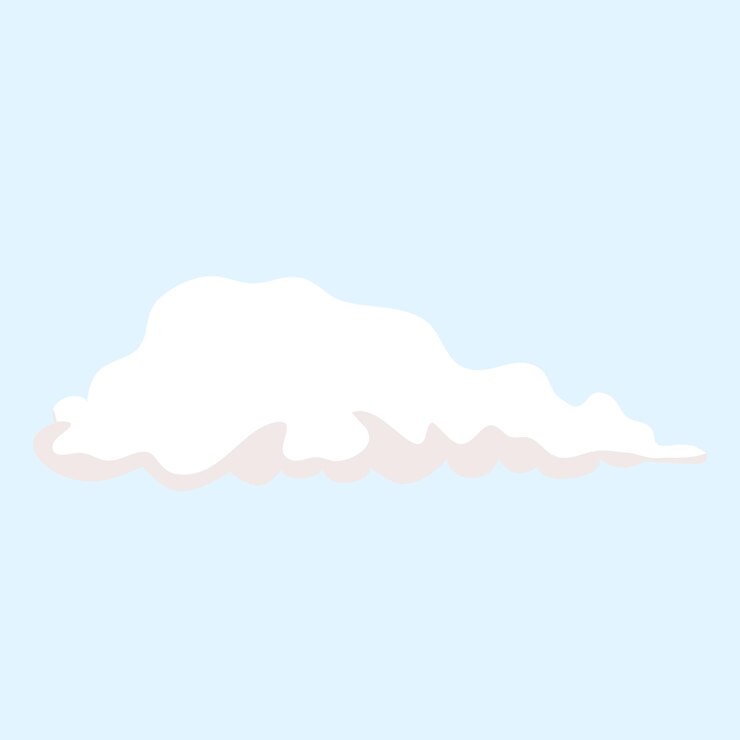Ilustración de nubes