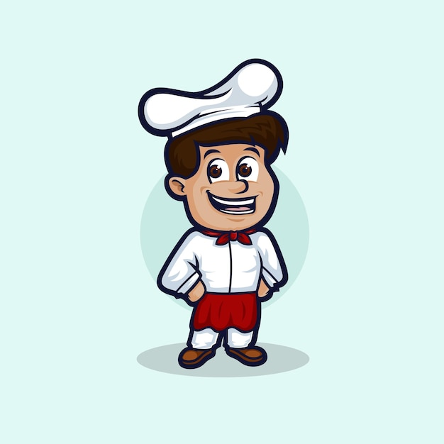 Vector ilustración de ocupación de chef