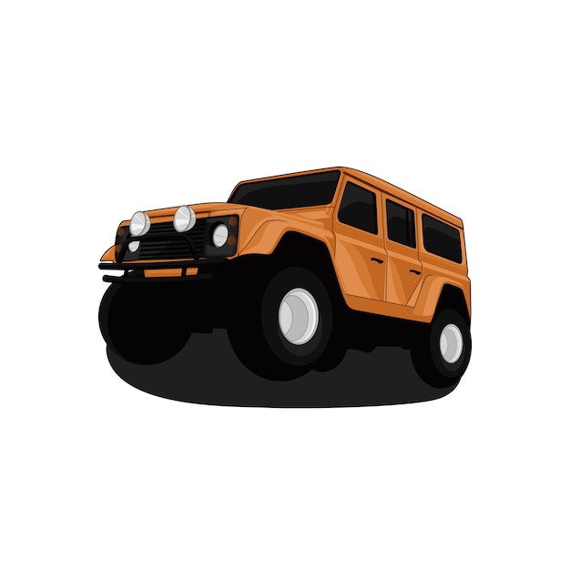 Ilustración Offroad Car