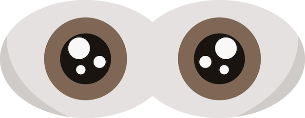 ilustración, de, ojo