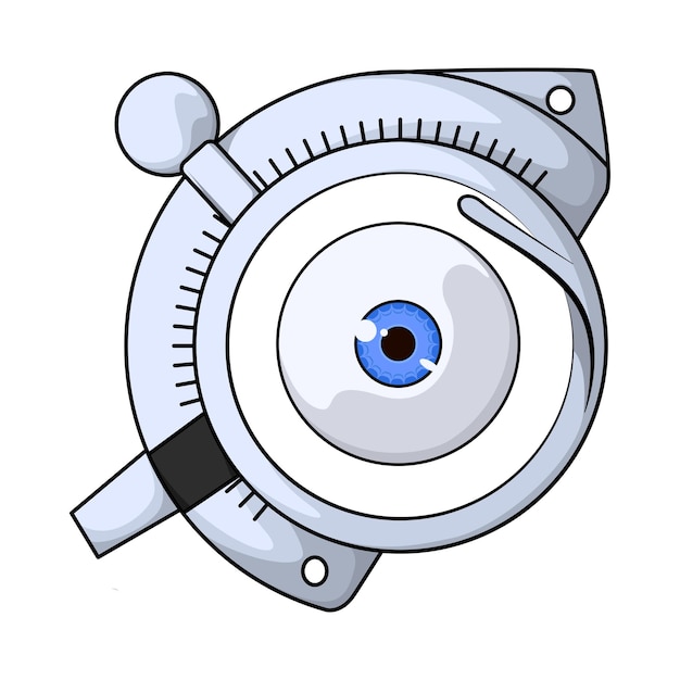 Ilustración de los ojos