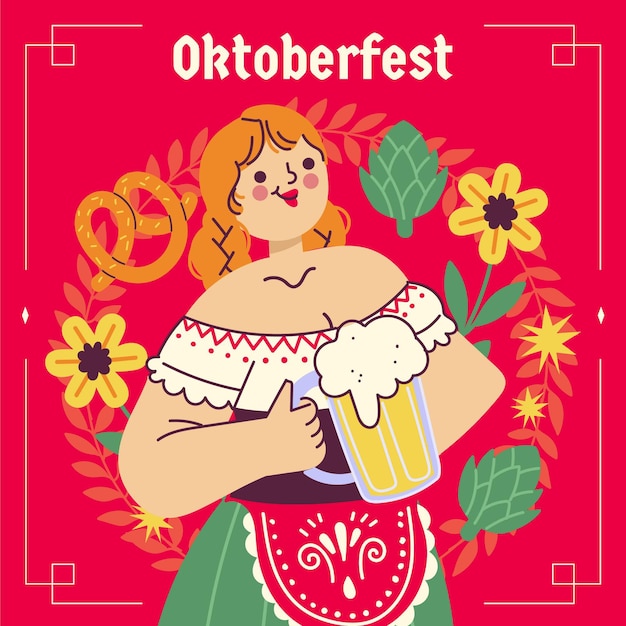 Ilustración de Oktoberfest