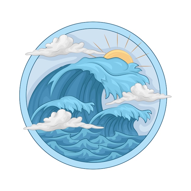 Ilustración de onda