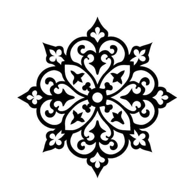 Ilustración de ornamento de flores ornamento de flor tela decorativa papel tapiz patrón textura