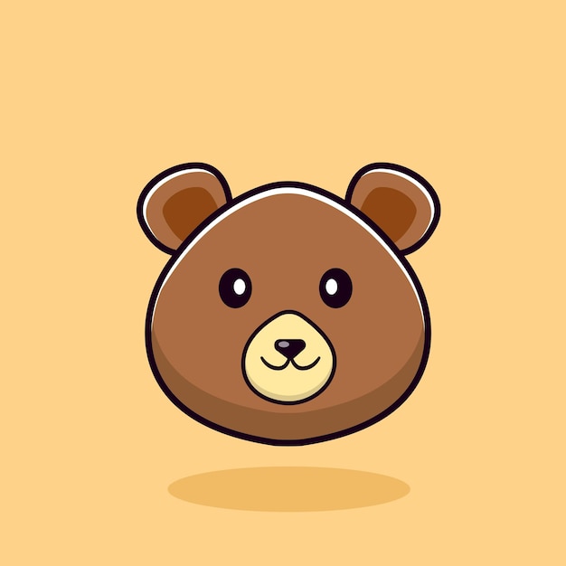 Vector ilustración de oso