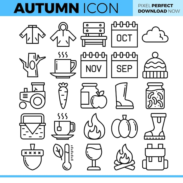Ilustración del otoño