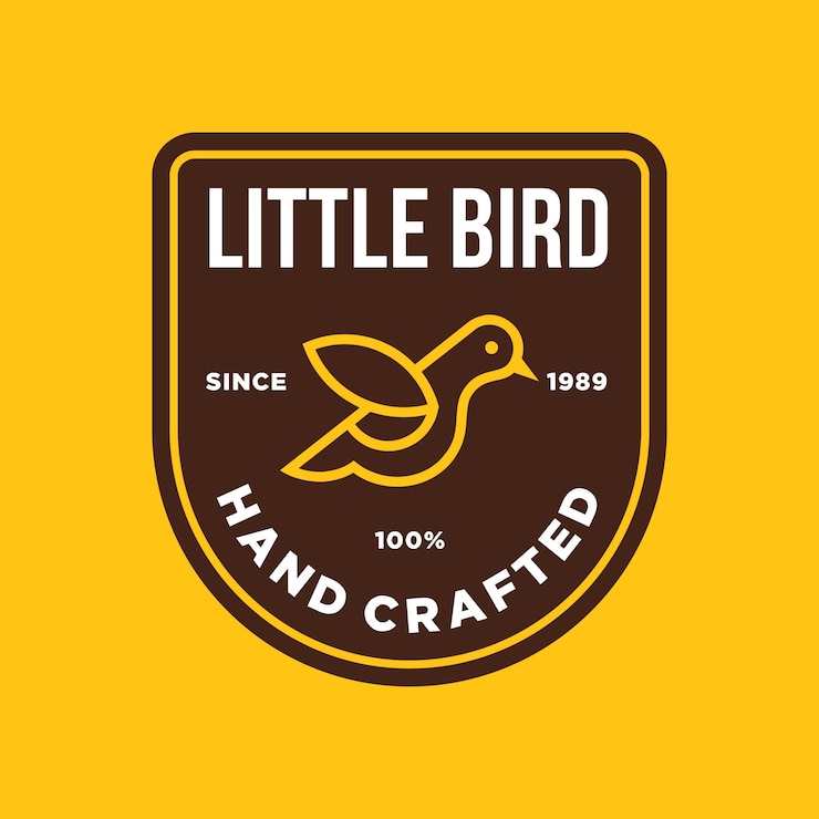 Vector ilustración de pájaro vector logo