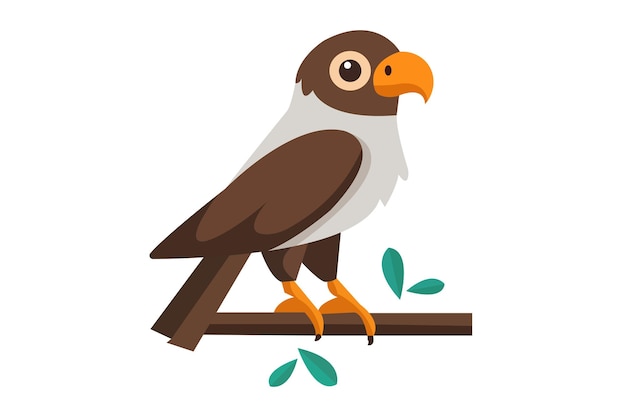 Vector ilustración de un pájaro