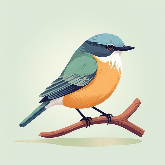 Ilustración de un pájaro