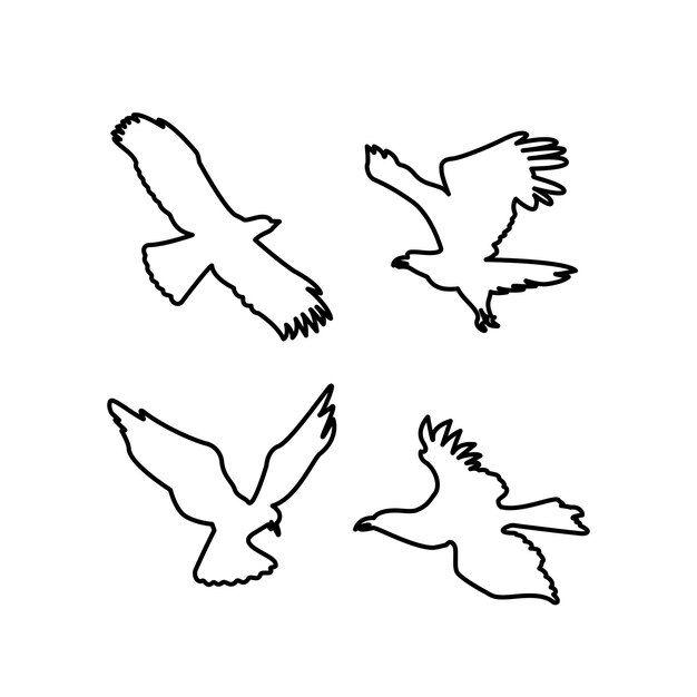 Ilustración de un pájaro