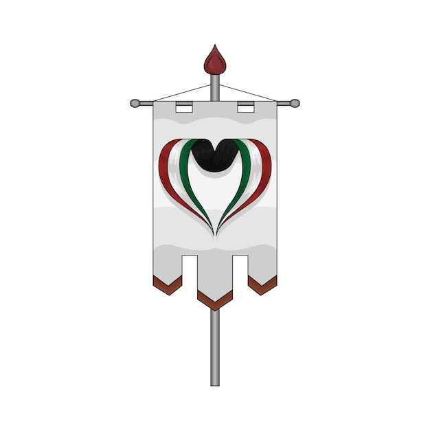 Vector ilustración de palestina libre