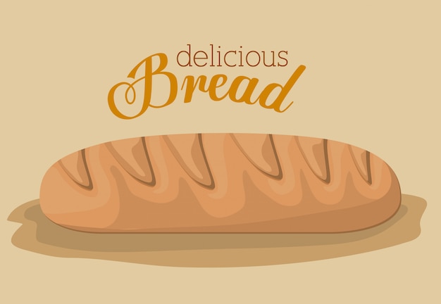 Ilustración de panadería
