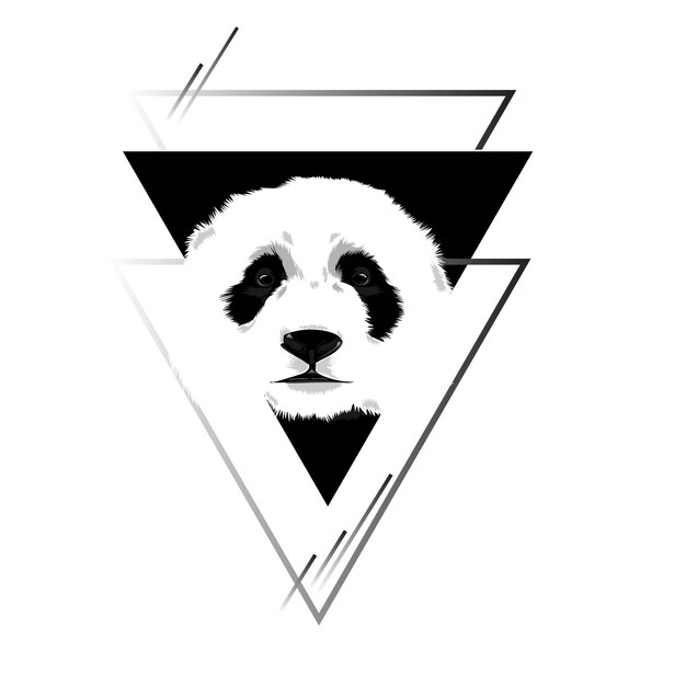 Ilustración del panda