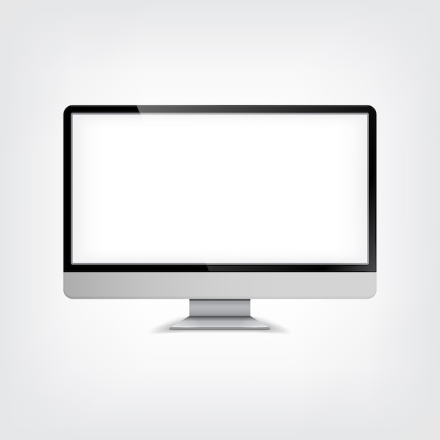 Ilustración de pantalla de computadora