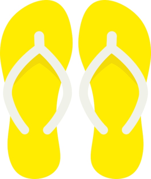 Vector ilustración de las pantuflas