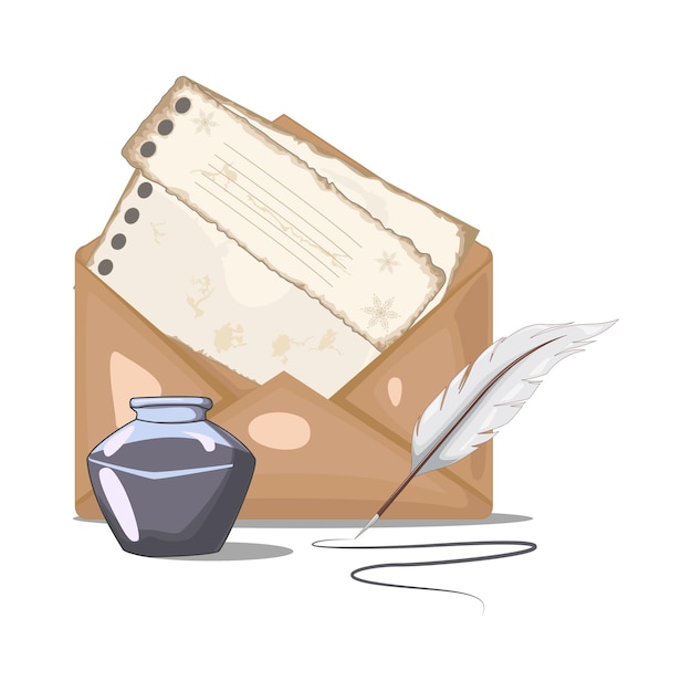 Ilustración de un papel