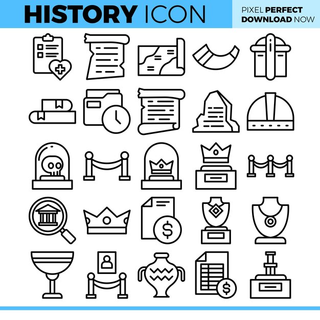 Ilustración del paquete de historia