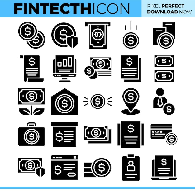 Ilustración del paquete de tecnología financiera