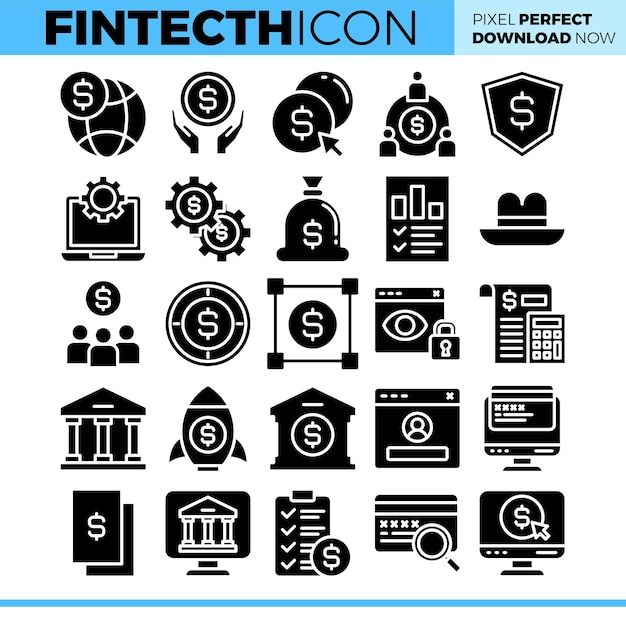 Ilustración del paquete de tecnología financiera