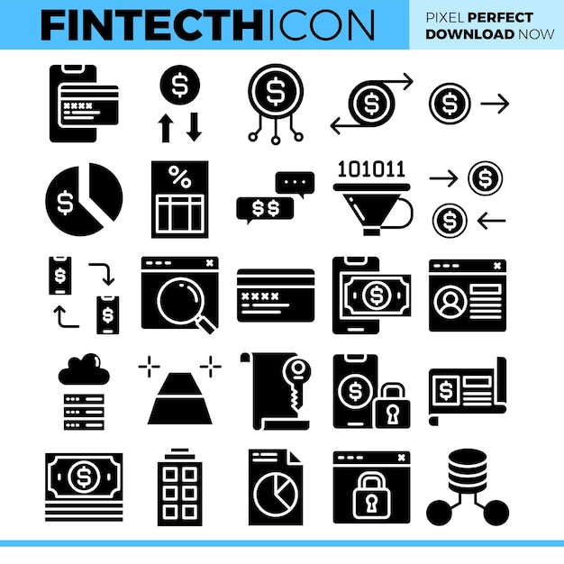 Ilustración del paquete de tecnología financiera