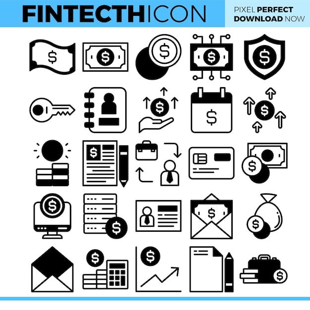Ilustración del paquete de tecnología financiera