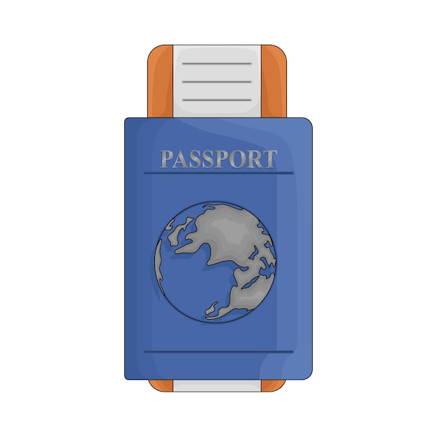 Ilustración del pasaporte