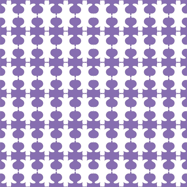 Ilustración de patrón sin costuras de diseño plano