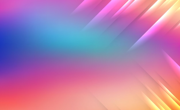 Ilustración del patrón de fondo de gradiente vectorial de colores abstractos