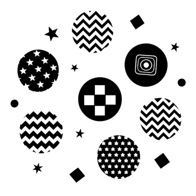 Ilustración de patrón retro fondo de arte vintage patrón retro textura de papel tapiz abstracta