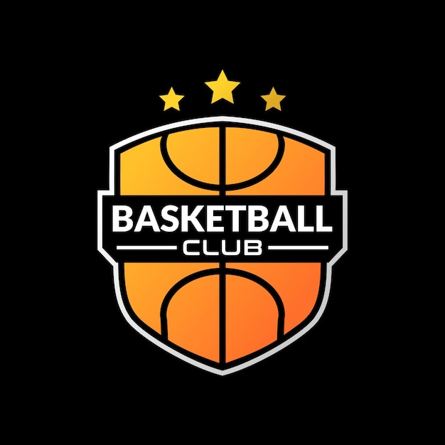 Ilustración de una pelota de baloncesto. bueno para el logotipo del equipo de baloncesto o cualquier negocio relacionado con el deporte.