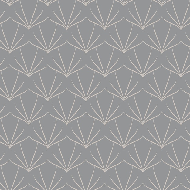 Ilustración perfecta de vector moderno Patrón lineal sobre un fondo gris Patrón ornamental para volantes tipografía fondos de pantalla fondos