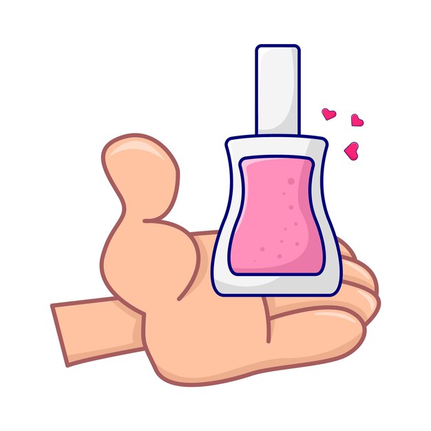 Ilustración de perfume